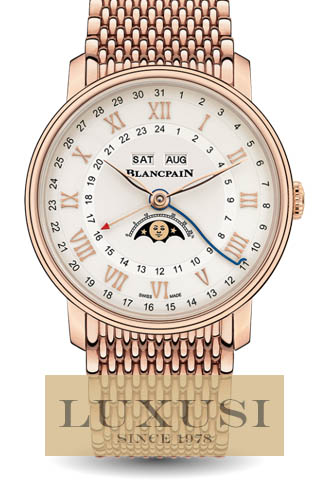 Blancpain 6676.3642.MMB Cena Quantième Complet Phases de Lune GMT