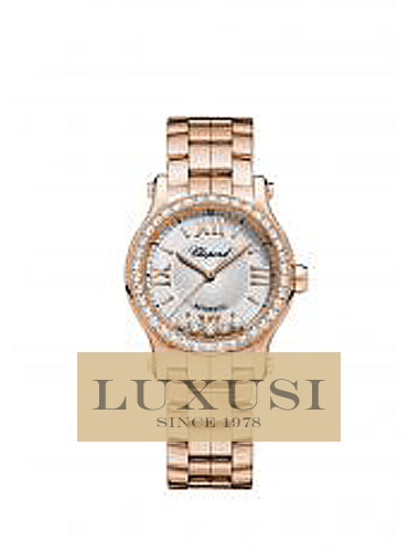 CHOPARD Giá bán HAPPY DIAMONDS HAPPY SPORT 274893-5004 Happy Sport 30 MM Automatic Watch 18-carat rose gold and diamonds