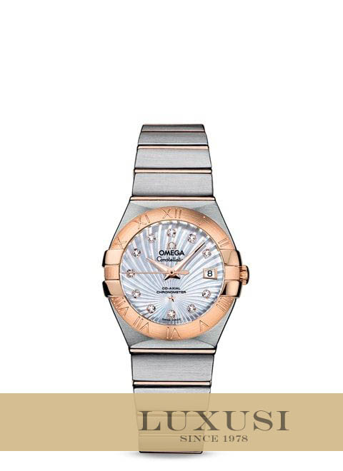 OMEGA 12320272055001 कीमत Constellation Brushed Chronometer 123.20.27.20.55.001