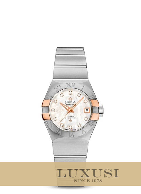 OMEGA 12320272055004 कीमत Constellation Brushed Chronometer 123.20.27.20.55.004