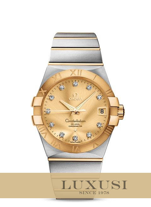 OMEGA 12320382158001 Τιμή Constellation Chronometer 38 mm 123.20.38.21.58.001