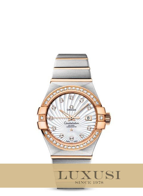 OMEGA 12325312055001 कीमत Constellation Brushed Chronometer 123.25.31.20.55.001