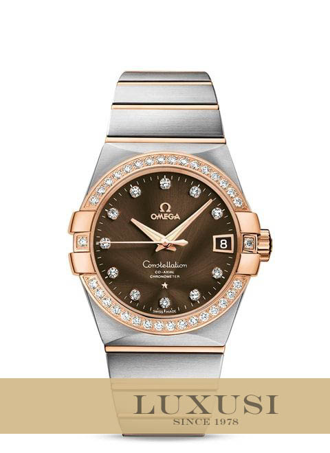 OMEGA 12325382163001 कीमत Constellation Chronometer 38 mm 123.25.38.21.63.001