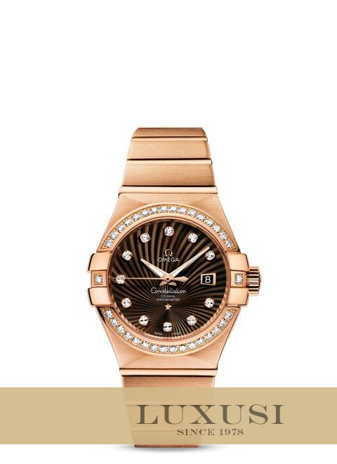 OMEGA 12355312063001 מחיר Constellation Brushed Chronometer 123.55.31.20.63.001