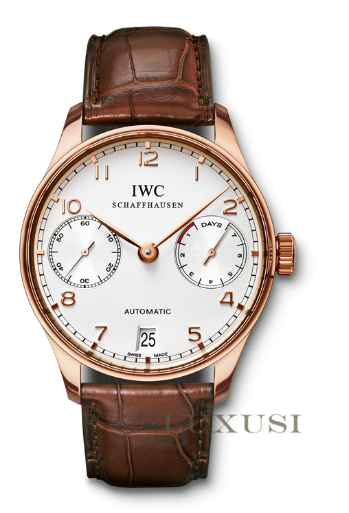 IWC pris Portuguese Automatic Red Gold Watch 500113