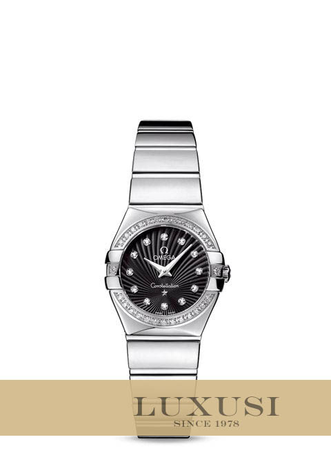 Omega 12315246051002 omega constellation quartz 24mm