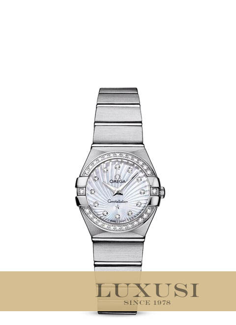 Omega 12315246055002 omega constellation quartz 24mm