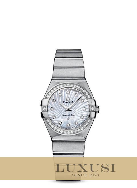 Omega 12315276055002 omega constellation quartz 27mm