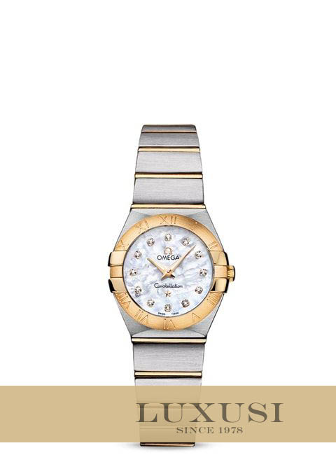 Omega 12320246055002 omega constellation quartz 24mm