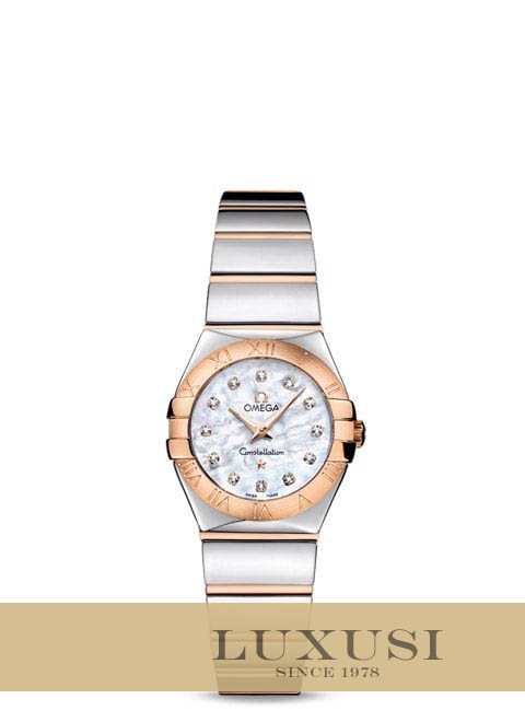 Omega 12320246055003 omega constellation quartz 24mm