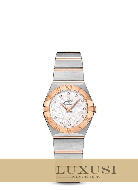 Omega 12320246055007 omega constellation quartz 24mm