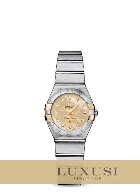 Omega 12320246057002 omega constellation quartz 24mm