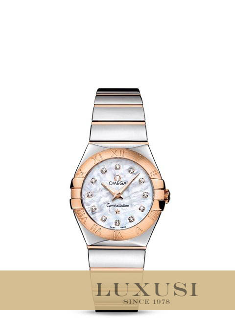 Omega 12320276055003 omega constellation quartz 27mm