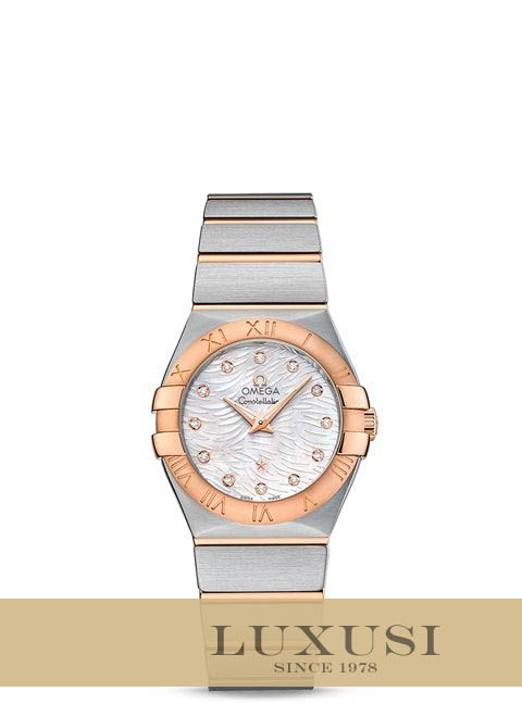 Omega 12320276055007 omega constellation quartz 27mm