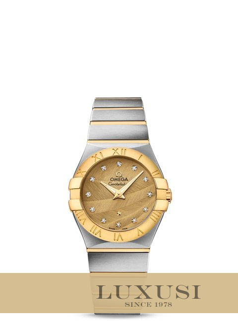 Omega 12320276058003 omega constellation quartz 27mm