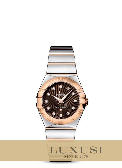 Omega 12320276063002 omega constellation quartz 27mm