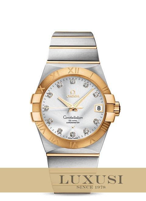 Omega 12320382152002 omega constellation omega co axial 38mm