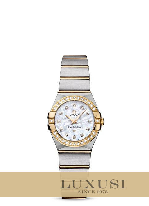 Omega 12325246055003 omega constellation quartz 24mm