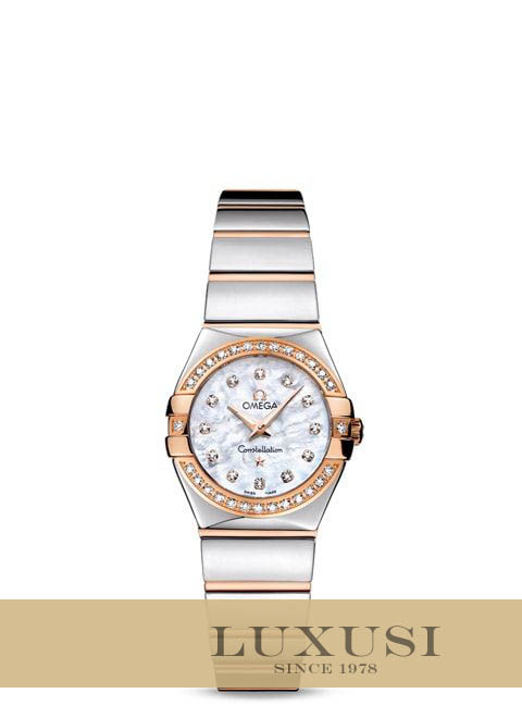 Omega 12325246055005 omega constellation quartz 24mm