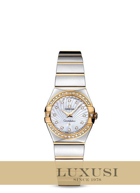 Omega 12325246055008 omega constellation quartz 24mm