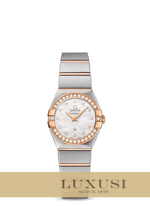 Omega 12325246055012 omega constellation quartz 24mm