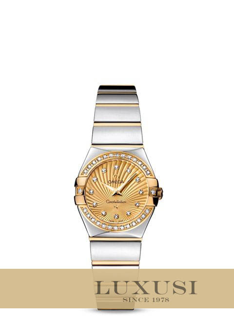 Omega 12325246058002 omega constellation quartz 24mm