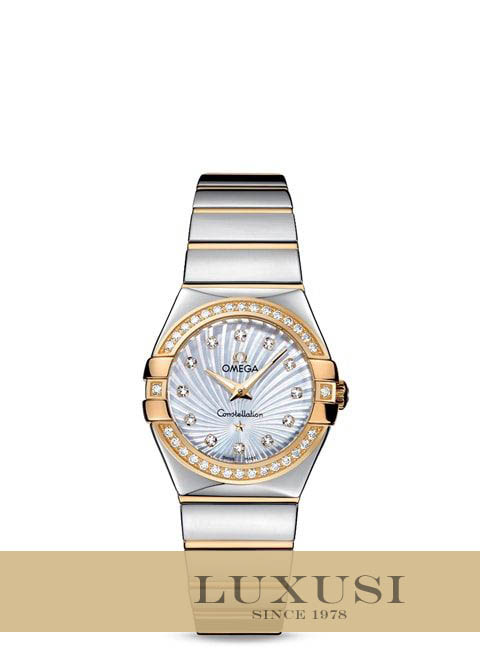 Omega 12325276055008 omega constellation quartz 27mm