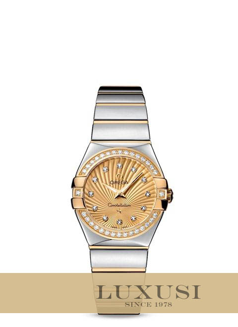 Omega 12325276058002 omega constellation quartz 27mm