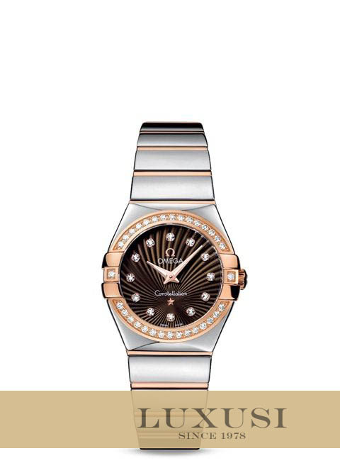 Omega 12325276063002 omega constellation quartz 27mm