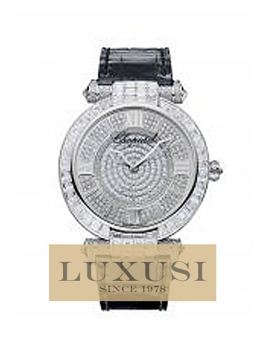 CHOPARD Цена IMPERIALE HOUR-MINUTE 384239-1003 IMPERIALE 40 MM WATCH 18-CARAT WHITE GOLD AND DIAMONDS