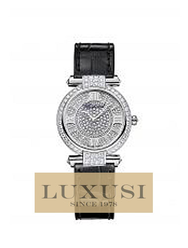 CHOPARD ราคา IMPERIALE HOUR-MINUTE 384280-1001 IMPERIALE 28 MM WATCH 18-CARAT WHITE GOLD AND DIAMONDS