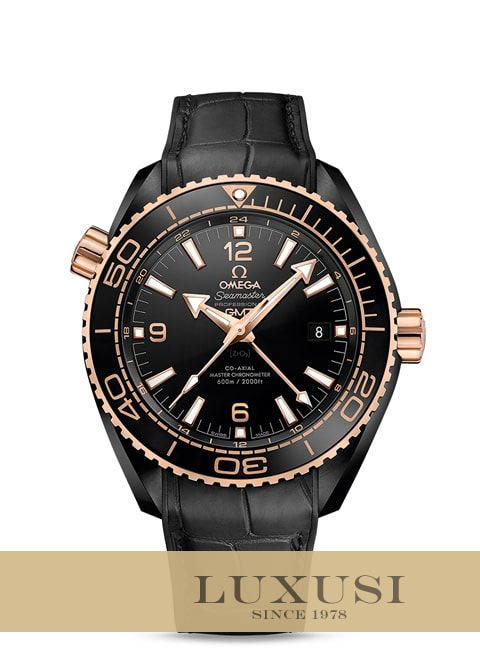 Omega 21563462201001 pres omega seamaster planet ocean 600m omega co axial master chronometer gmt 45 5mm