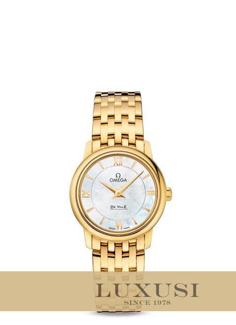 Omega 42450276005001 ราคา omega de ville prestige quartz 27 4mm