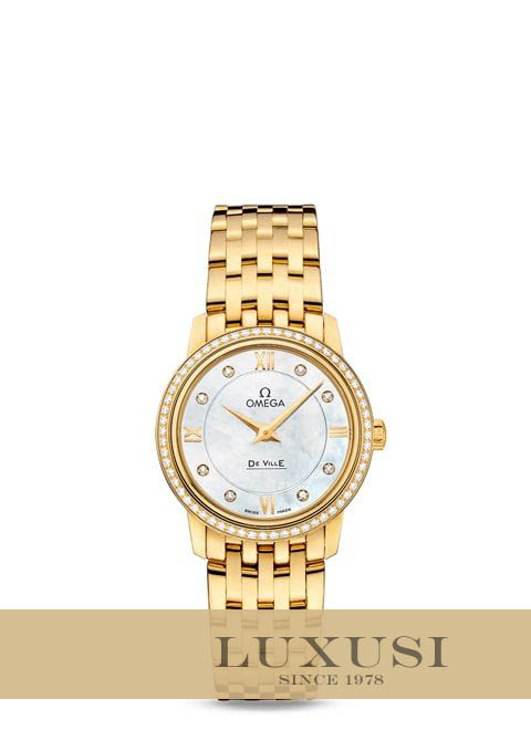 Omega 42455276055001 ราคา omega de ville prestige quartz 27 4mm