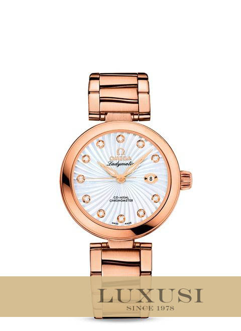 Omega 42560342055001 ราคา omega de ville ladymatic omega co axial 34mm